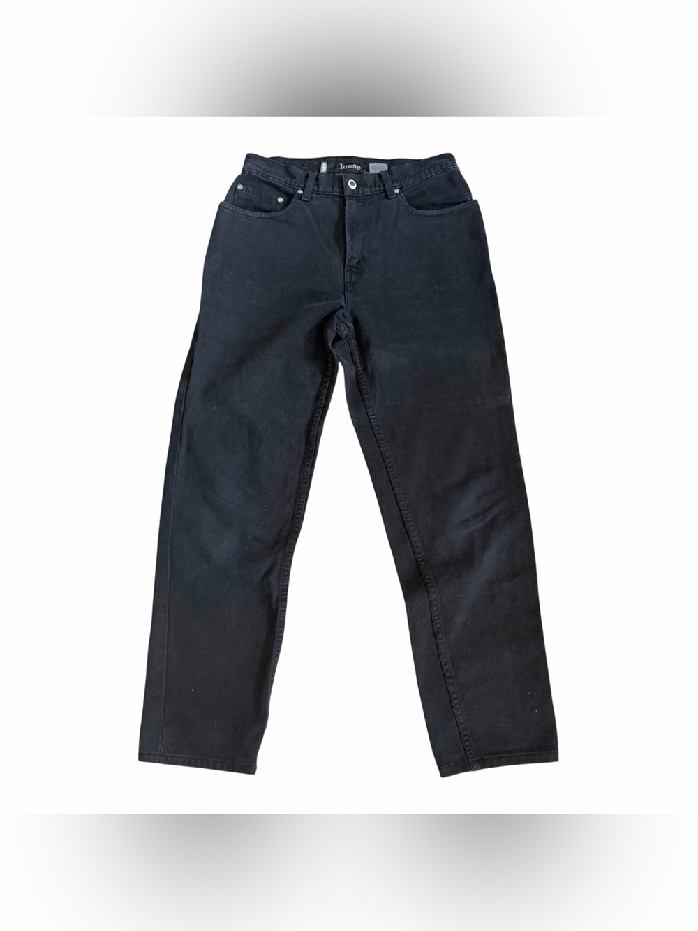 Vintage Levi’s Mens Silvertab Loose Black Denim Jeans Sz 30x32 Skater Grunge Y2K